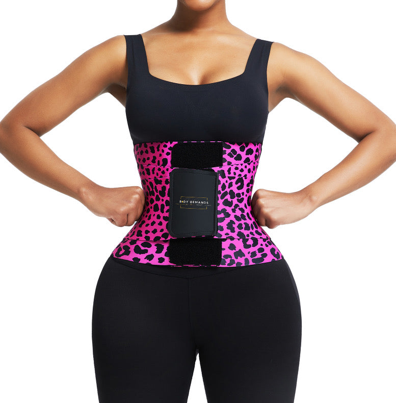 Leopard deals waist trainer